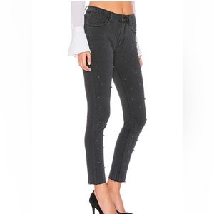 REVOLVE embellished black jeans